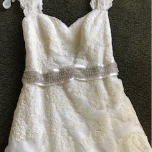 David’s Bridal wedding dress